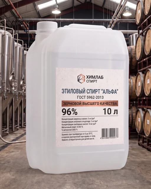 Спирт «Альфа» 10 л — ГОСТ 5962-2013